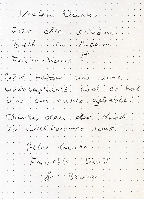 Gästebewertung