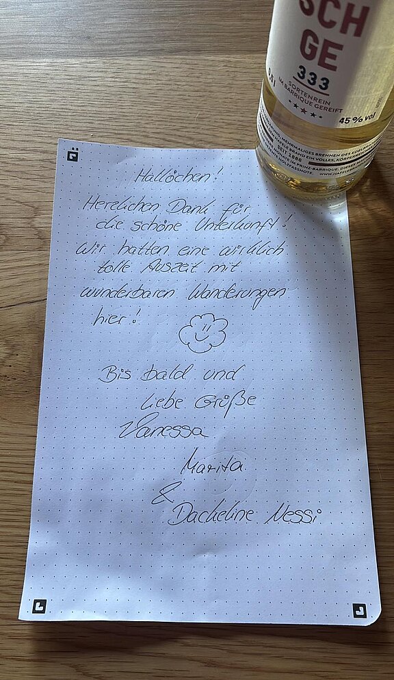 Herzlicher Gruß von Gästen